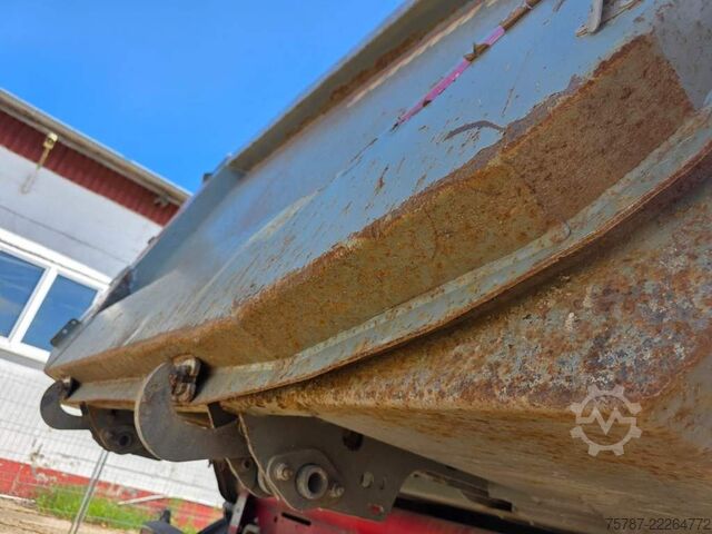 Semi-remorque benne SCHMITZ CARGOBULL ca. 26 cbm Hlabrund Hinterkipper, Lift