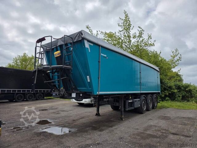 Semi-remorque benne REISCH ca. 48 cbm Getreidekipper, Lift, Kornschieber