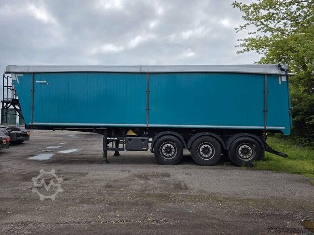 Semi-remorque benne REISCH ca. 48 cbm Getreidekipper, Lift, Kornschieber