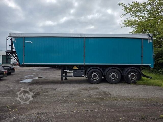 Semi-remorque benne REISCH ca. 48 cbm Getreidekipper, Lift, Kornschieber