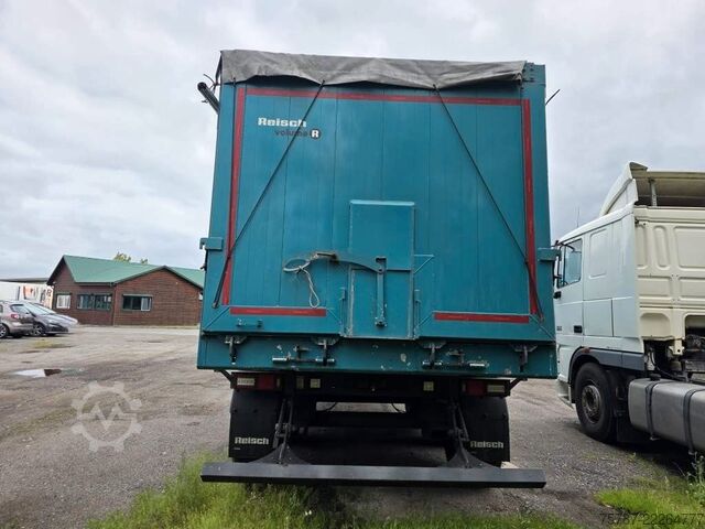 Semi-remorque benne REISCH ca. 48 cbm Getreidekipper, Lift, Kornschieber