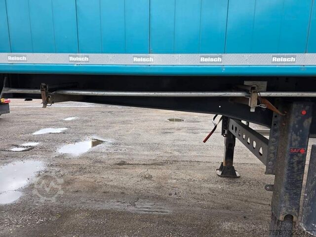 Semi-remorque benne REISCH ca. 48 cbm Getreidekipper, Lift, Kornschieber