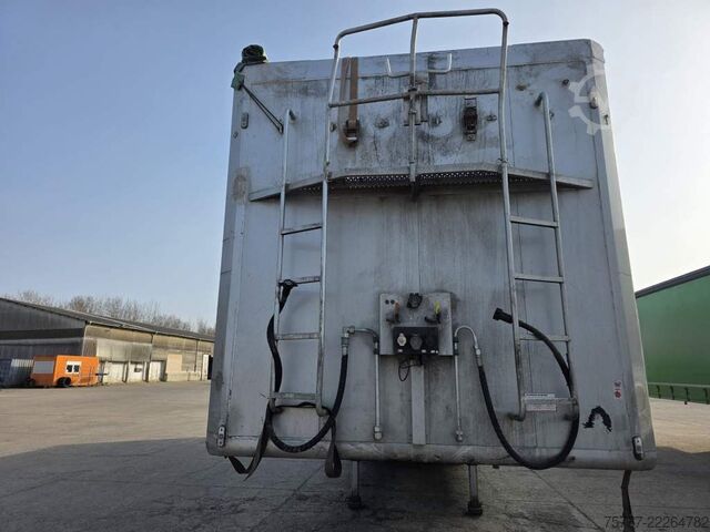 Semi-remorque à plancher roulant KRAKER 92 cbm Schubboden, Lift,WABCO ABS,sauberer Boden