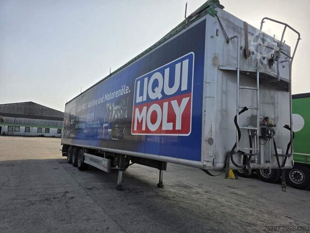 Semi-remorque à plancher roulant KRAKER 92 cbm Schubboden, Lift,WABCO ABS,sauberer Boden