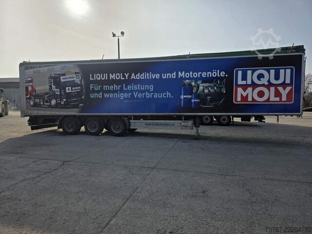 Semi-remorque à plancher roulant KRAKER 92 cbm Schubboden, Lift,WABCO ABS,sauberer Boden