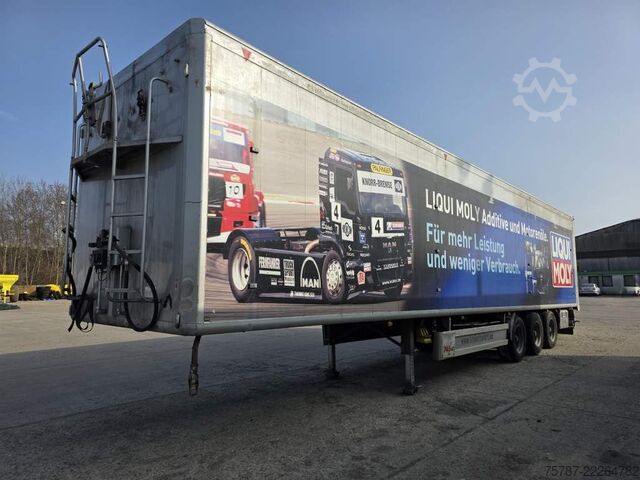 Semi-remorque à plancher roulant KRAKER 92 cbm Schubboden, Lift,WABCO ABS,sauberer Boden