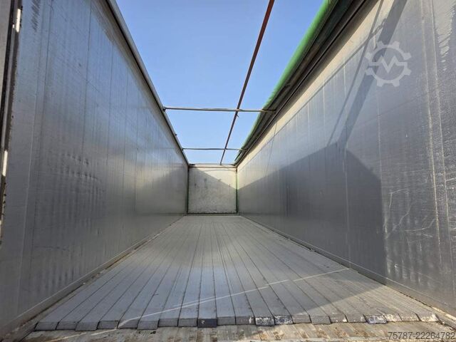 Semi-remorque à plancher roulant KRAKER 92 cbm Schubboden, Lift,WABCO ABS,sauberer Boden
