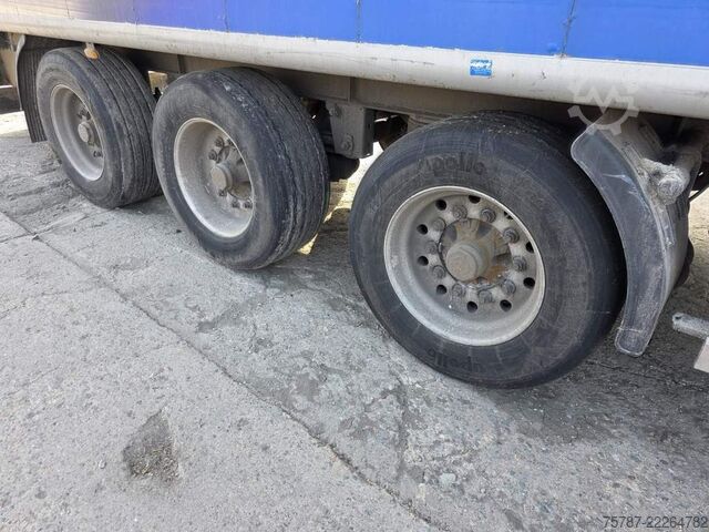 Semi-remorque à plancher roulant KRAKER 92 cbm Schubboden, Lift,WABCO ABS,sauberer Boden