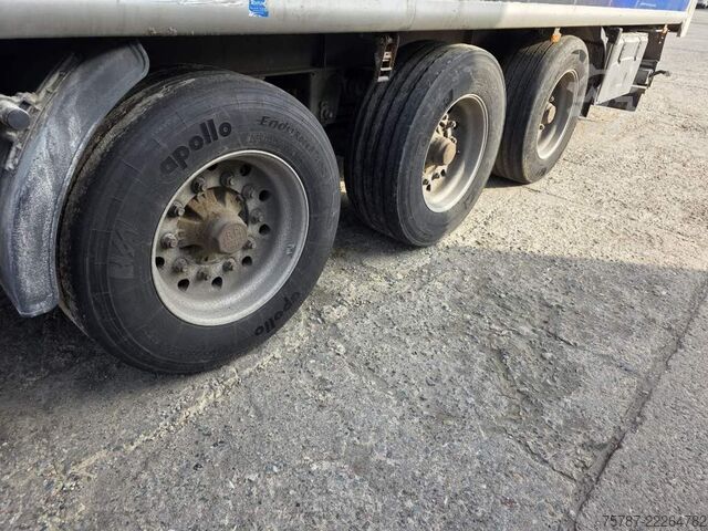 Semi-remorque à plancher roulant KRAKER 92 cbm Schubboden, Lift,WABCO ABS,sauberer Boden