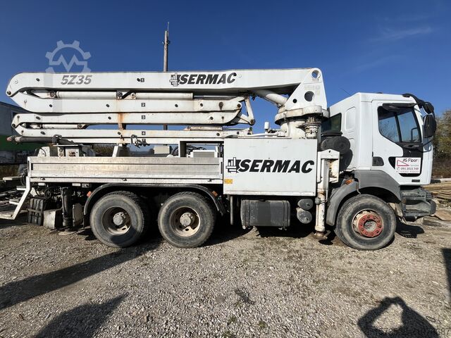 Concrete pump truck SERMAC 5z35