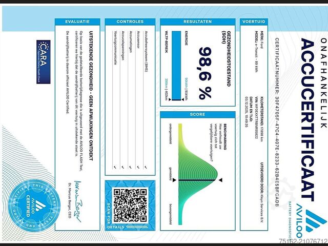 Stationbíll með háu þaki FORD E-TRANSIT L4H3 Maxi 68 kWh