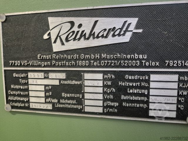 Ofen für Kunststoffbearbeitung Reinhardt RAS VL
