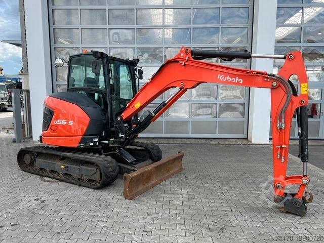 Minikoparka KUBOTA U56-5 / nur 1.462h! / 2022