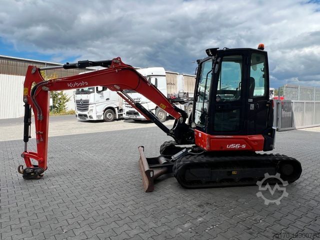 Minikoparka KUBOTA U56-5 / nur 1.462h! / 2022