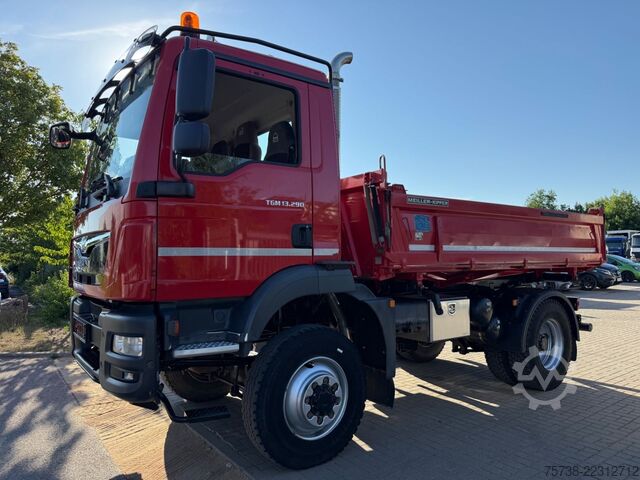 自卸卡车 MAN TGM 13.290 BL 4X4/Meiller 3-Seiten-Kipper