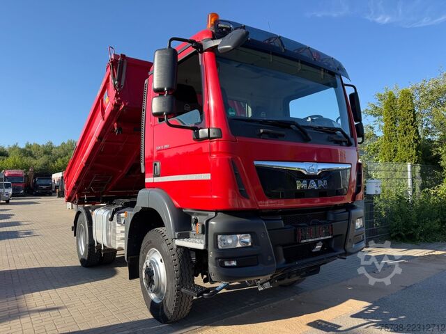 自卸卡车 MAN TGM 13.290 BL 4X4/Meiller 3-Seiten-Kipper
