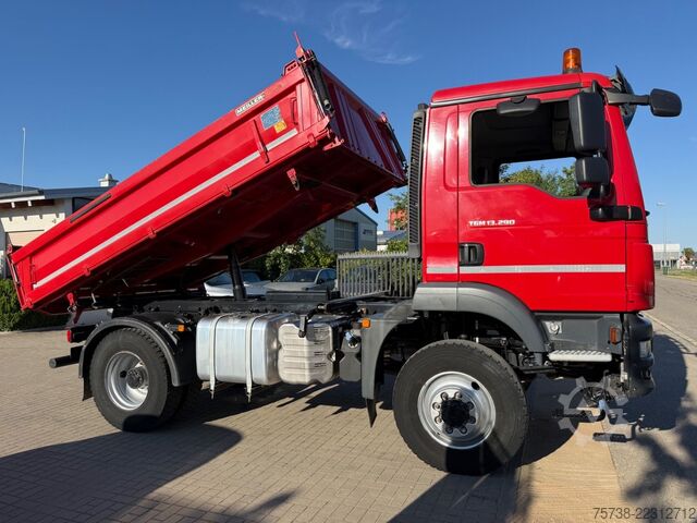 自卸卡车 MAN TGM 13.290 BL 4X4/Meiller 3-Seiten-Kipper