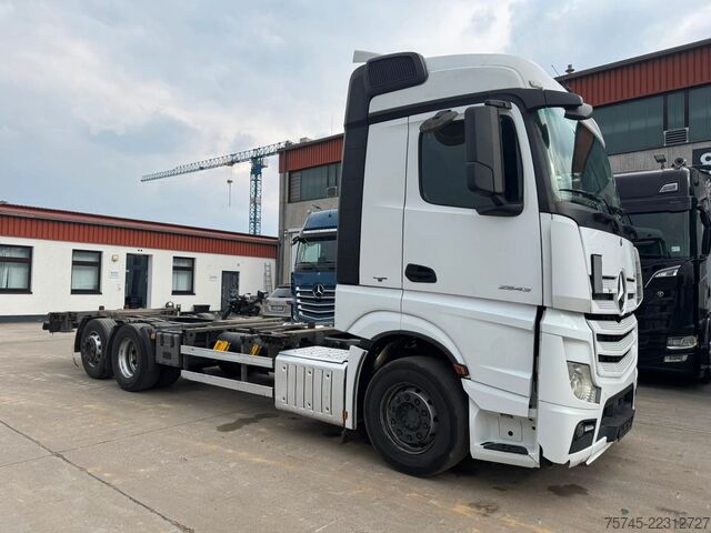 Kamion z zamenljivo nadgradnjo MERCEDES-BENZ ACTROS 2543 * RETARDER * LIFTACHSE * MULTI *
