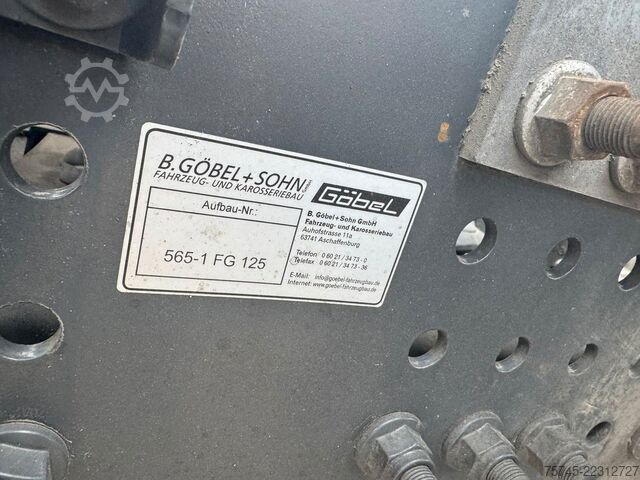 Kamion z zamenljivo nadgradnjo MERCEDES-BENZ ACTROS 2543 * RETARDER * LIFTACHSE * MULTI *