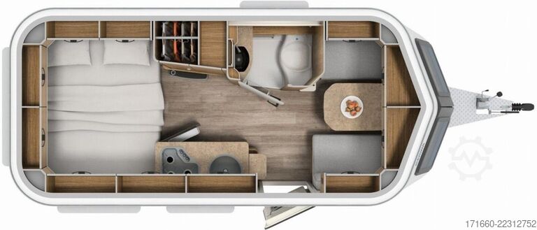 Caravan HYMER/ERIBA Eriba Touring 530 Silver Edition - VORLAUF NOV.