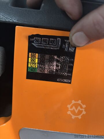 Paliktoru krautņi Still EXV SF 14 Triplex HH 5316mm