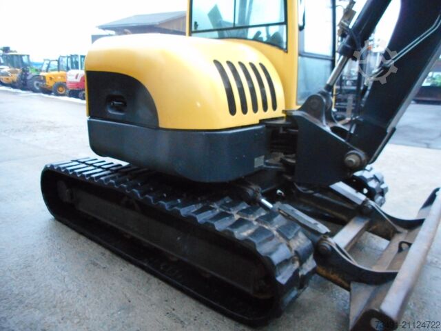 Minigrävare Terex TC75 mit 5 Löffel