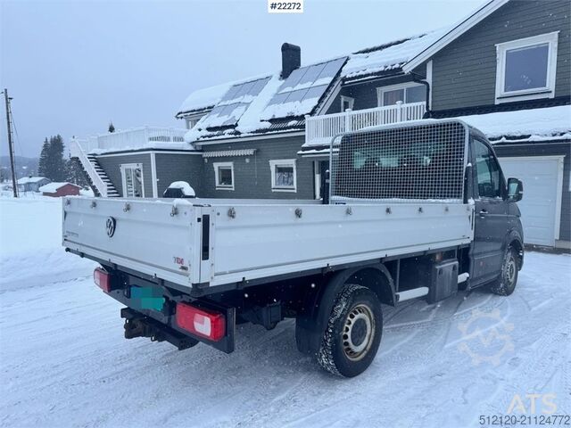 Flatbed Volkswagen Crafter TDI 4x4 Flatbed – 2 Sets of Tyres – Tarpau