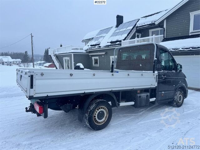 Flatbed Volkswagen Crafter TDI 4x4 Flatbed – 2 Sets of Tyres – Tarpau