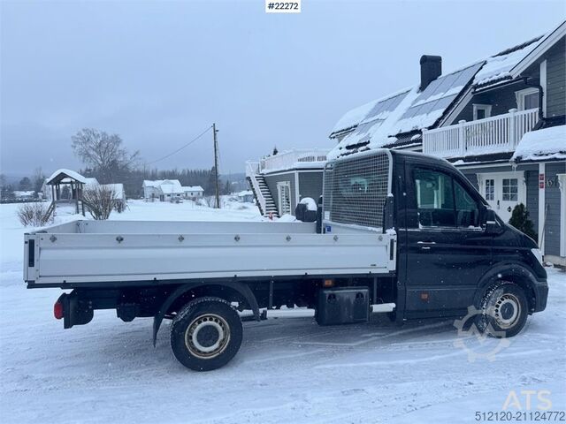 Flatbed Volkswagen Crafter TDI 4x4 Flatbed – 2 Sets of Tyres – Tarpau