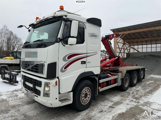 Σύστημα βραχίονα γάντζου Volvo FH16 tridem hook loader with Joab hook with articu