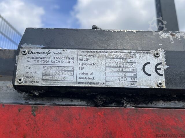 Multi-pallet handler Durwen SPK100C2-S