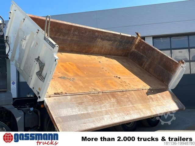 Tipper truck MAN TGS 35.460 8X4 BB, Meiller Bordmatik 13m³