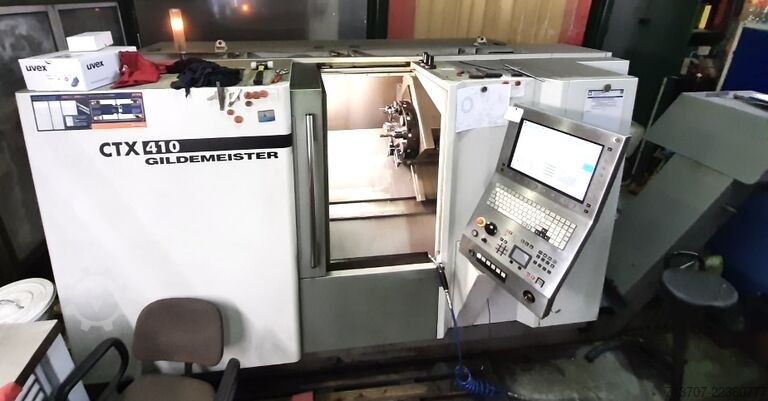 Trung tâm tiện và phay CNC Gildemeister CTX 410 V3
