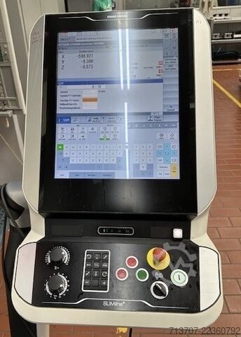 Vertikalus apdirbimo centras DMG MORI CMX 600 V