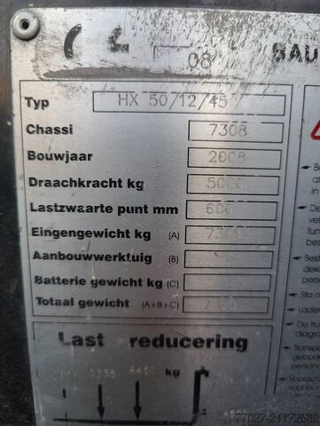 رافعة شوكية جانبية Baumann HX 50/12/45 5000 kg