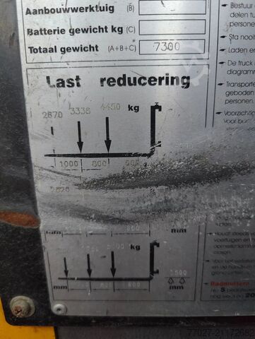 رافعة شوكية جانبية Baumann HX 50/12/45 5000 kg