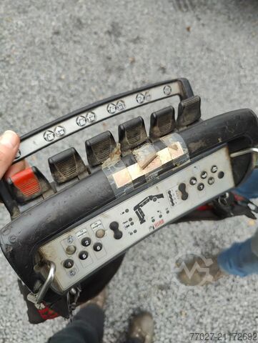 نظام ذراع الخطاف Scania P360 8x2 Tridem container Crane HIAB 244