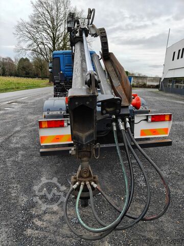 نظام ذراع الخطاف MAN TGX 26.400 Container Hyvalift Crane HIAB 144