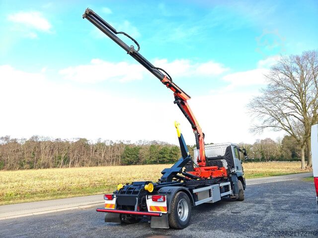 نظام ذراع الخطاف MAN TGM 18.290 Container JIMECA + Crane Palfinger P...