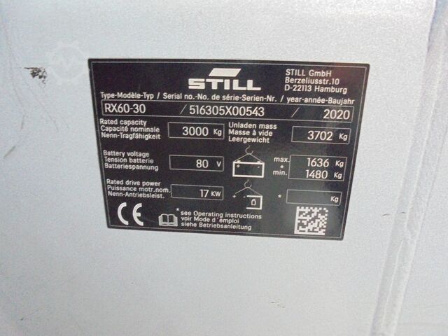 Placeholder STILL RX 60-30