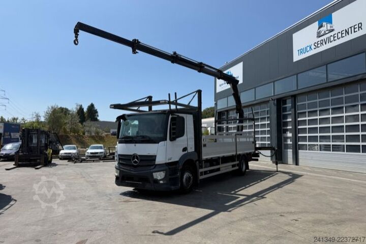 Truck mounted crane MERCEDES-BENZ Antos 1836 4x2 Hiab 122-4