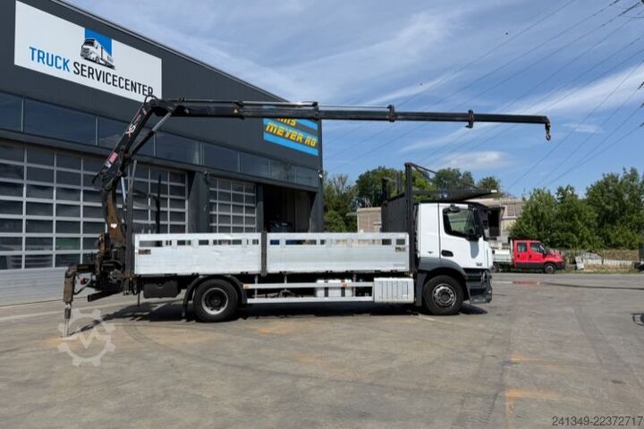 Truck mounted crane MERCEDES-BENZ Antos 1836 4x2 Hiab 122-4