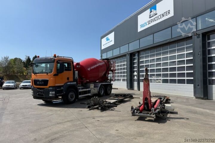 Concrete mixer truck MAN TGS 28.480 6x4-4 SWS SZM/Mischer/Haken