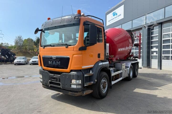Concrete mixer truck MAN TGS 28.480 6x4-4 SWS SZM/Mischer/Haken