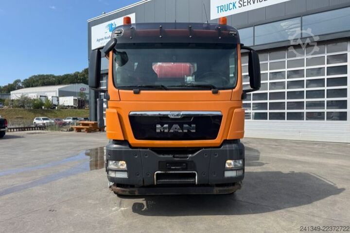 Concrete mixer truck MAN TGS 28.480 6x4-4 SWS SZM/Mischer/Haken