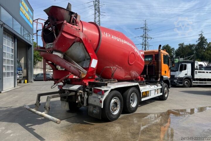 Concrete mixer truck MAN TGS 28.480 6x4-4 SWS SZM/Mischer/Haken