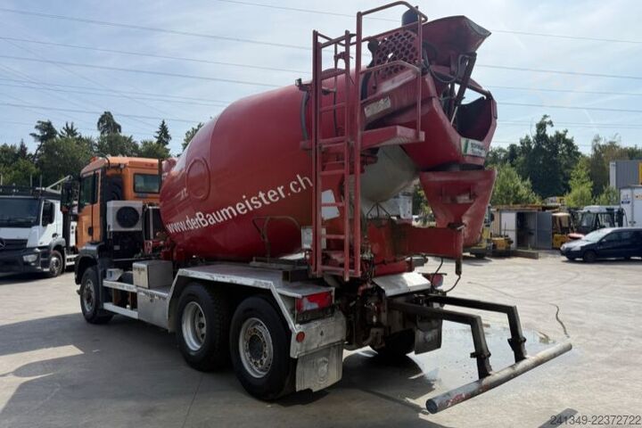 Concrete mixer truck MAN TGS 28.480 6x4-4 SWS SZM/Mischer/Haken