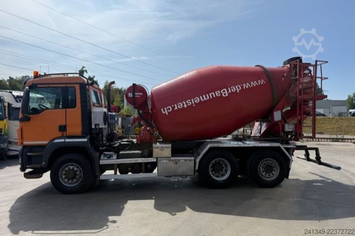 Concrete mixer truck MAN TGS 28.480 6x4-4 SWS SZM/Mischer/Haken