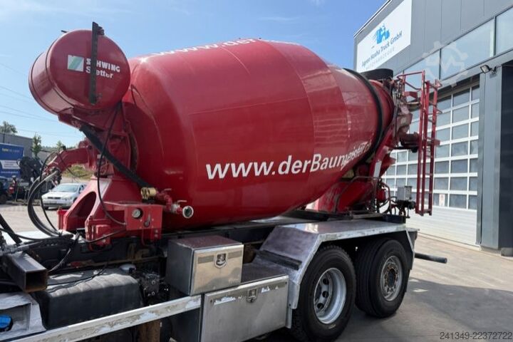 Concrete mixer truck MAN TGS 28.480 6x4-4 SWS SZM/Mischer/Haken