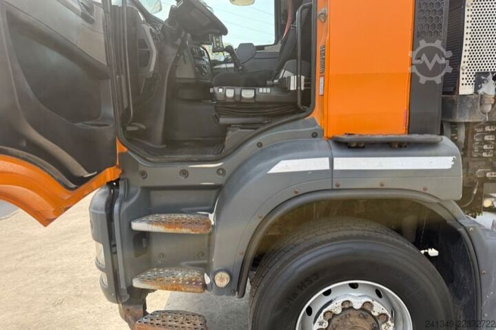 Concrete mixer truck MAN TGS 28.480 6x4-4 SWS SZM/Mischer/Haken